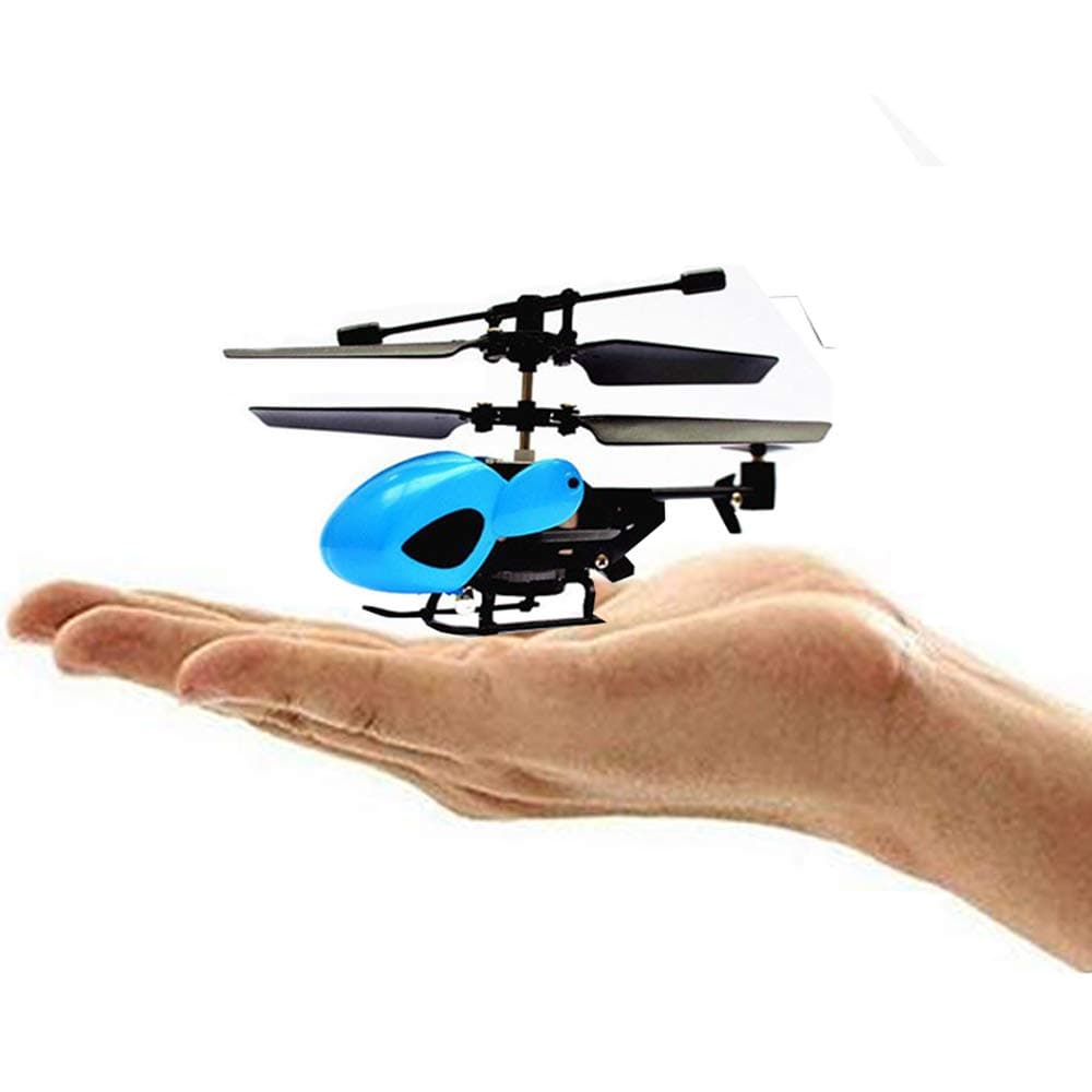N5010 World's Smallest 3.5CH Remote Control Helicopter Indoor RC Toy for Kids Blue