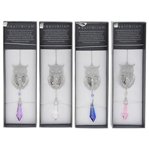 3D Owl Sun Catcher Equilibrium Bird Suncatcher