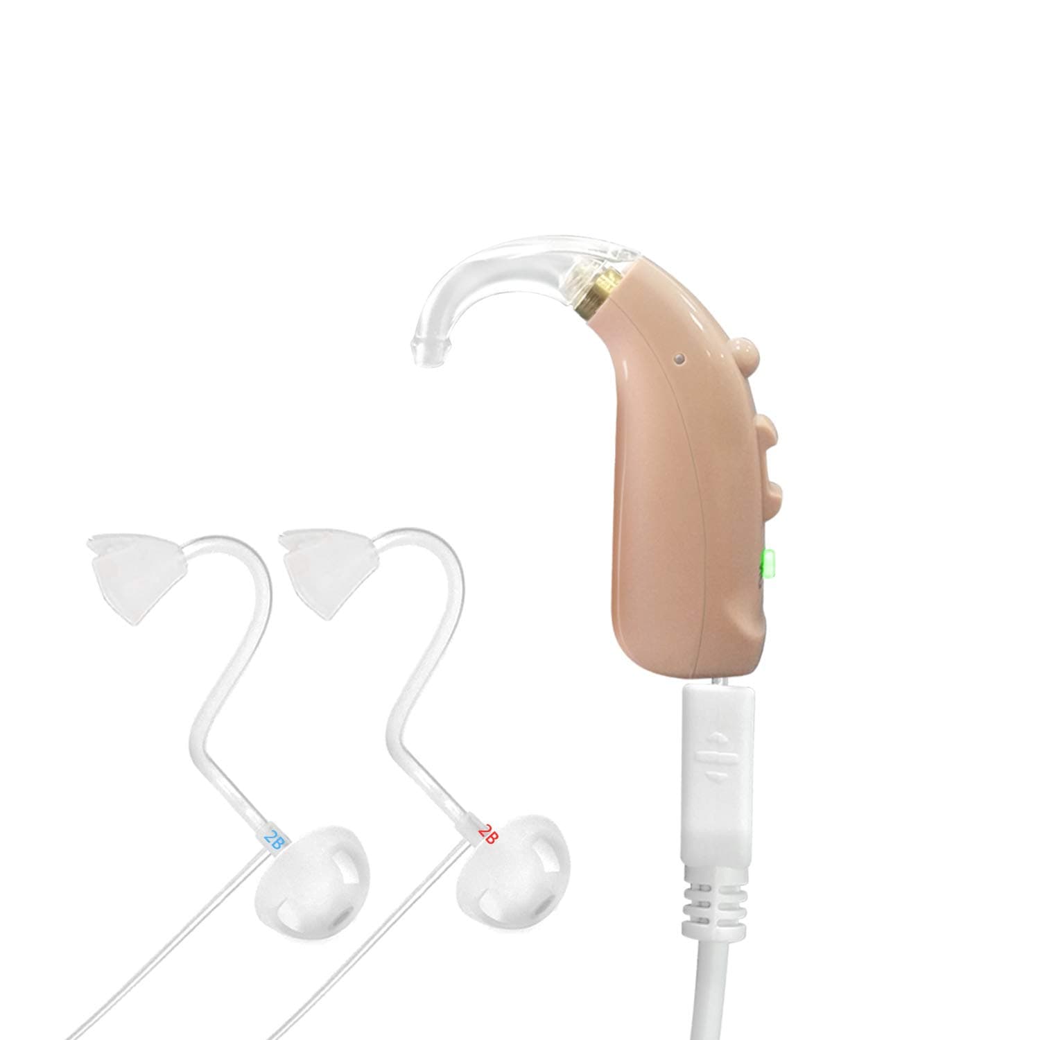 Banglijian Hearing Amplifier Rechargeable Personal Sound Amplifier (PSAP) with Digital Noise Cancelling to Aid and Assist Hearing