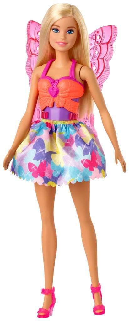 Barbie Dreamtopia Dress Up Doll Gift Set, 12.5-inch, Blonde with 3 Fashions