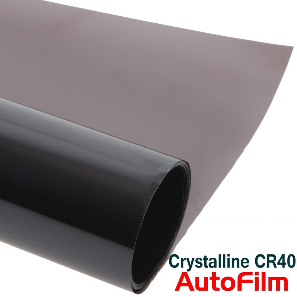 GB Materials CR40 Automotive Window Tint Film Solar Protective 3M Crystalline 40% VLT size 60" inch by 24" inch (152.4cm x 60.96cm)