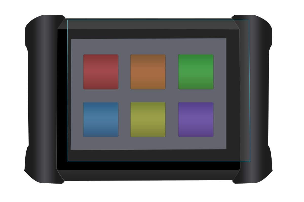 Photodon Anti-Glare Screen Protector For the Autel MaxiSys MS906BT / MS906 / MS906TS 8" Diagnostic Scanner with Kit