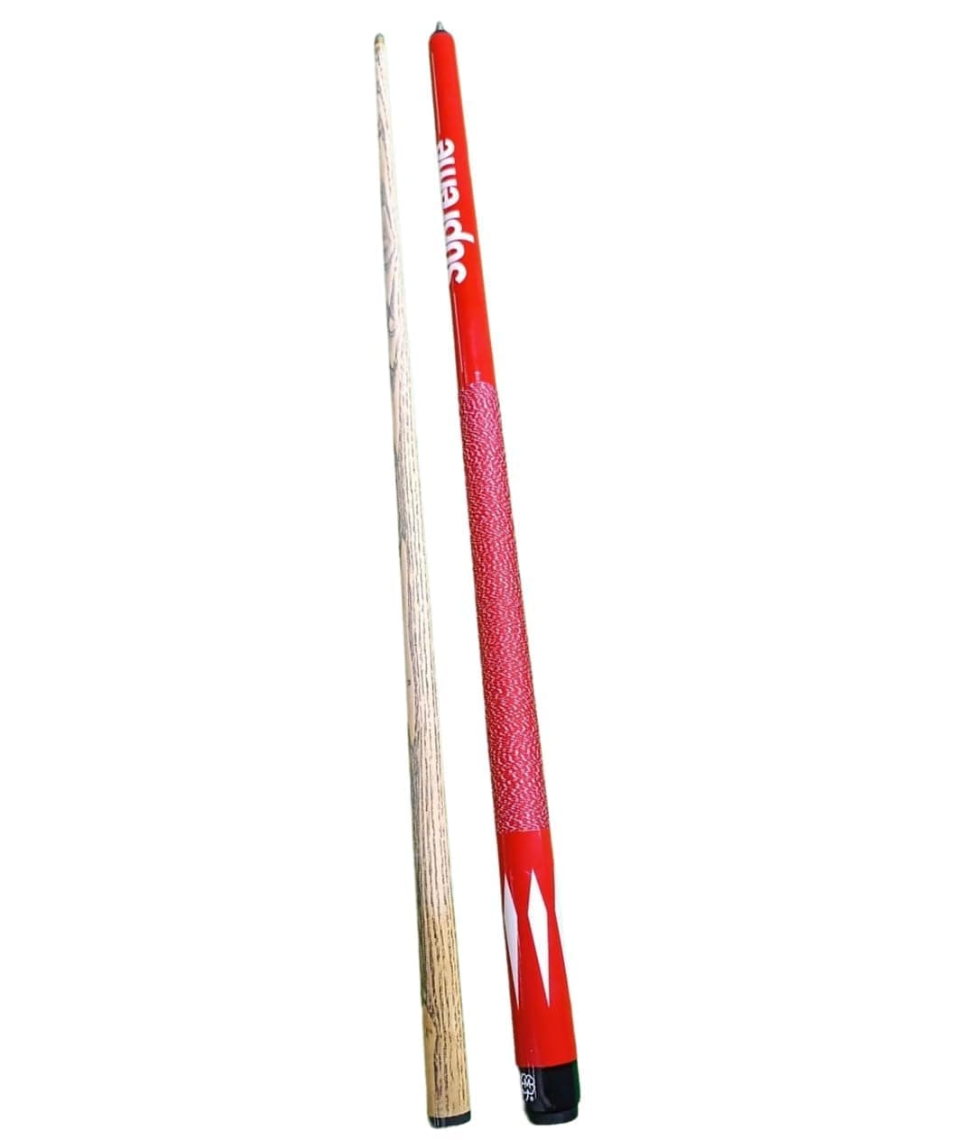 JBB Snooker & Pool Cue Stick for Billiards, Pool & Snooker Tables, 9mm (Red)