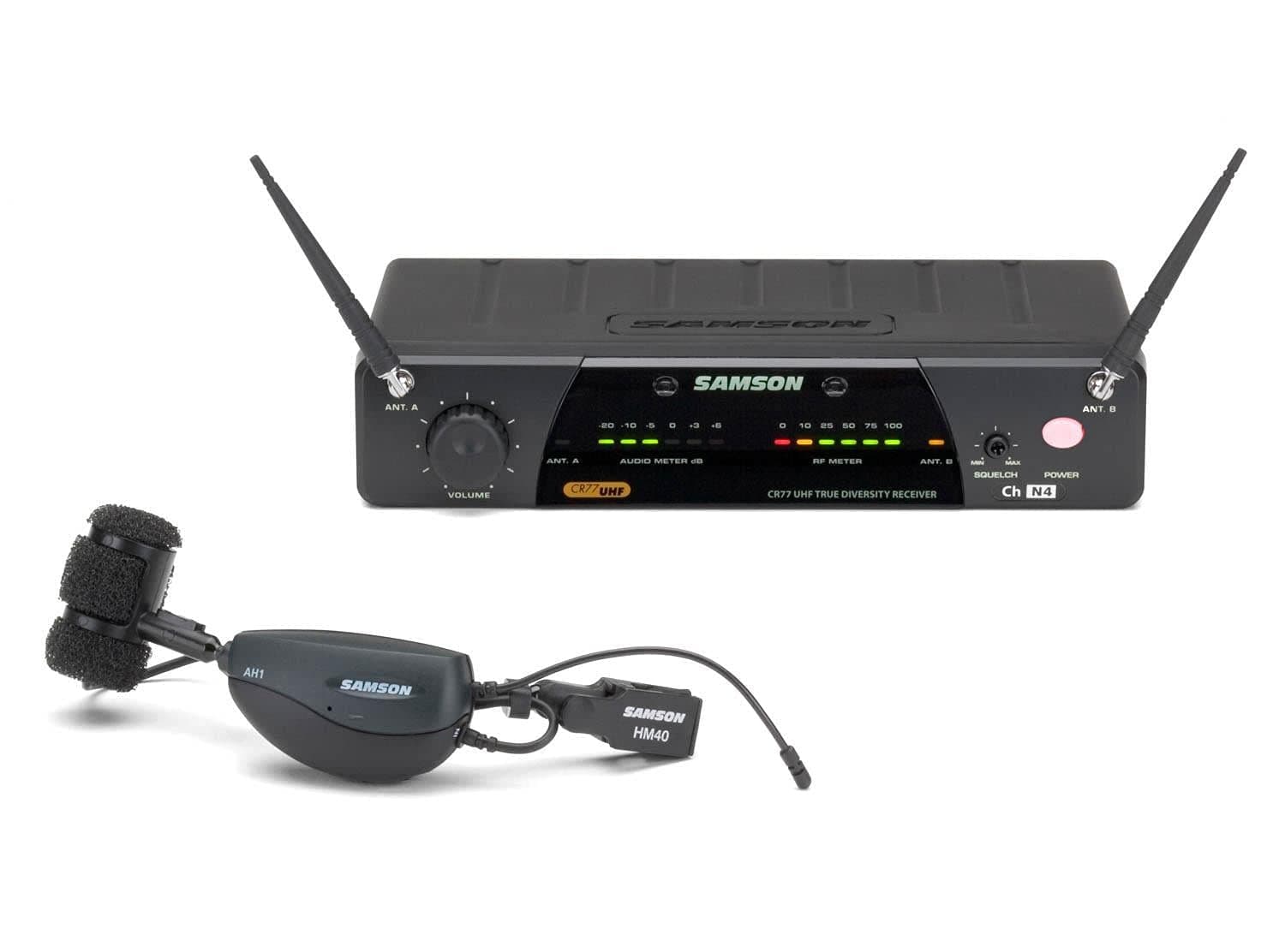 Samson AirLine 77 Wind Instrument True Diversity UHF Wireless System (Channel K2)