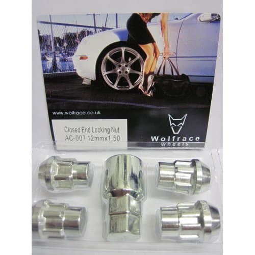 Fiesta Locking Wheel Nuts M12x1.5 Tapered Seat
