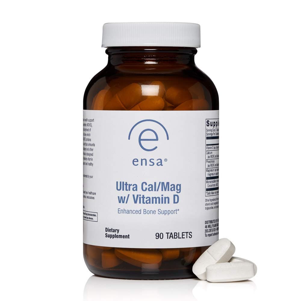 Calcium Magnesium with Vitamin D – Best Supplement for Bone & Joint Health, with Microcrystalline Hydroxyapatite Concentrate (MCHC). Gluten-Free. Triple GMP Rated. Made in USA. (90 Tablets)