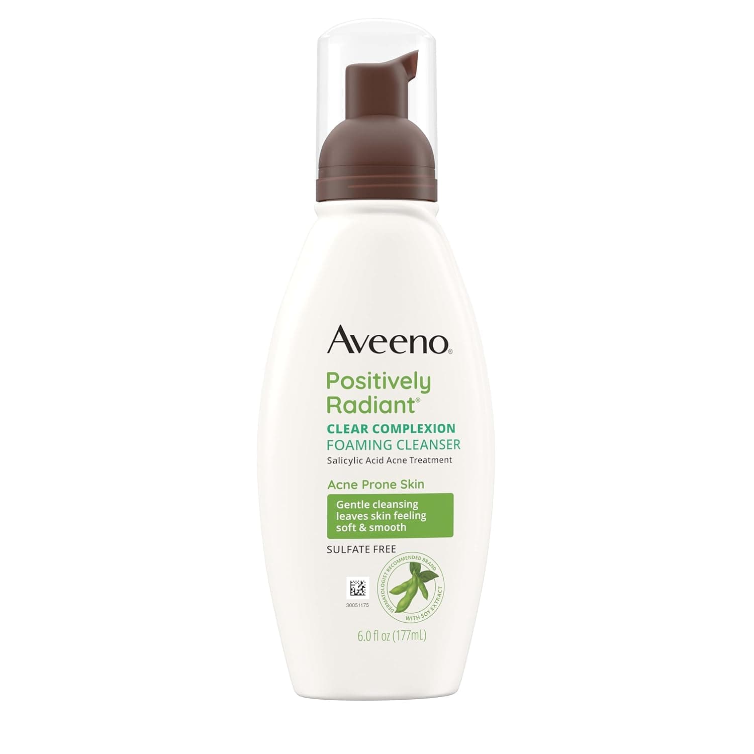 Aveeno Clear Complexion Foaming Cleanser, 6 Ounce