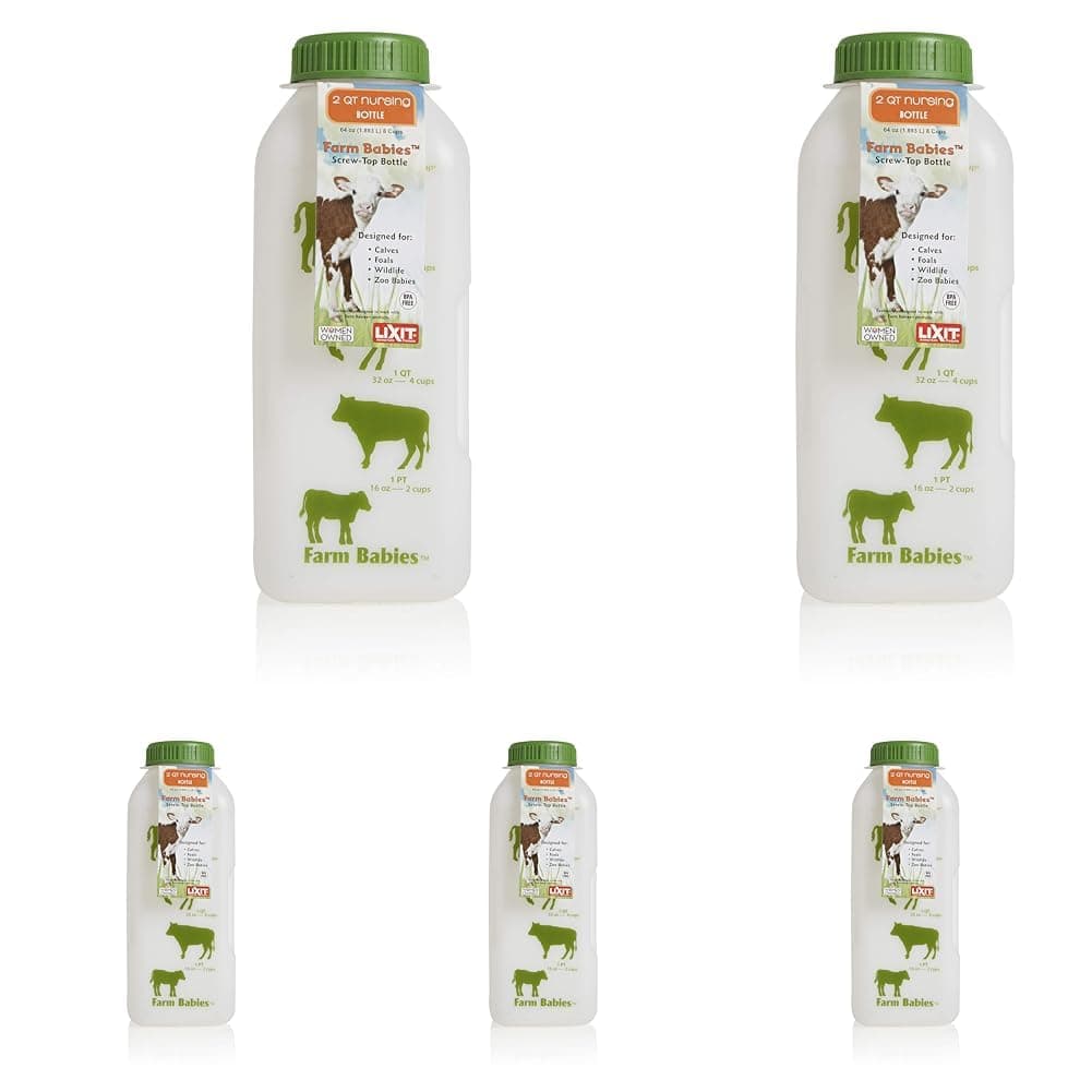 Lixit Nursing Bottle for Farm Animals (Pack of 5)
