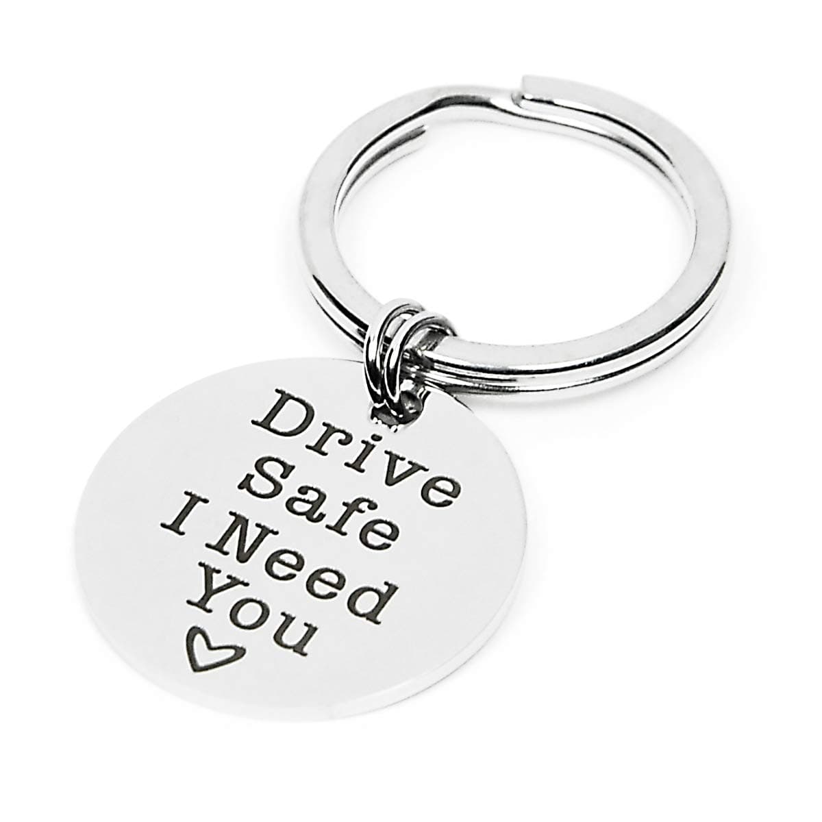Drive Safe Keychain I Need You Here With Me Gifts for Husband Dad Boyfriend Gifts Valentines Day Father's day BirthdayGift