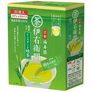 IYENON　Green Tea,　Instant Green Tea 0.8 g x 30 Nihoncha