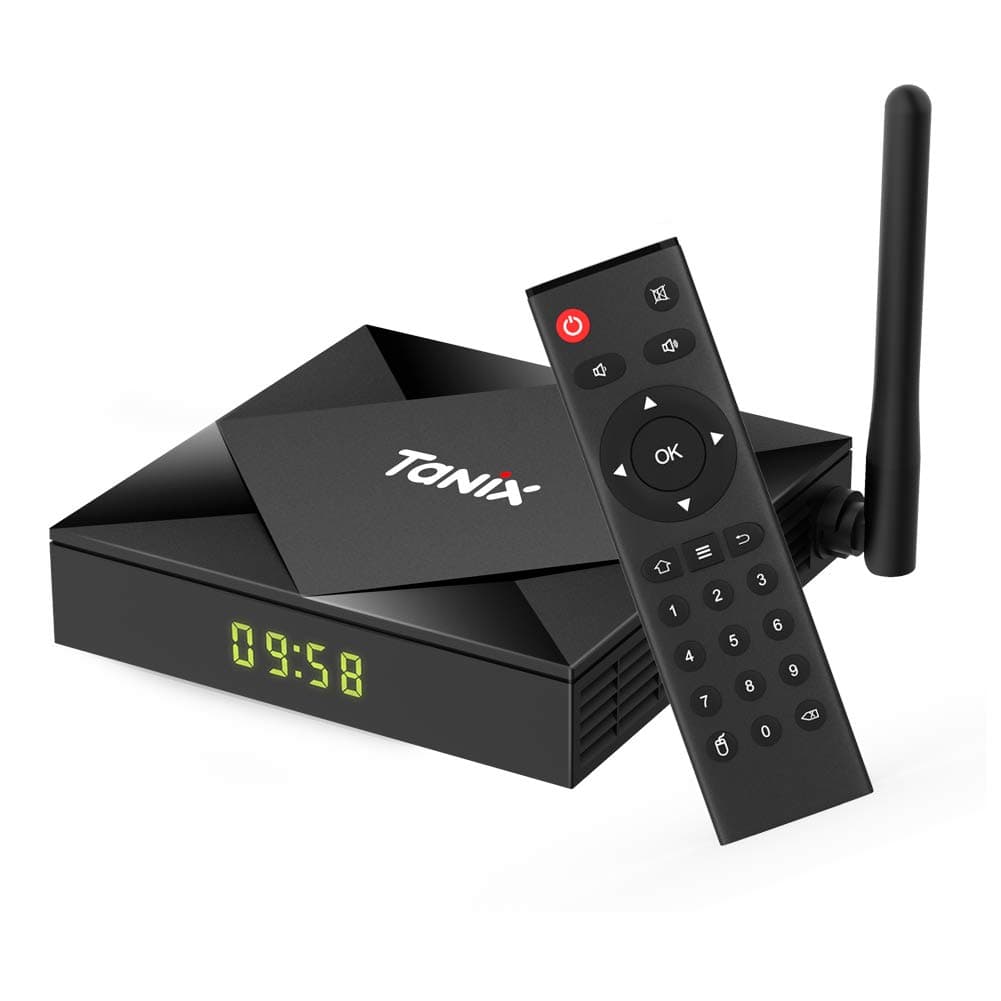 Android TV Box, Android 10.0 TV Box 4GB RAM/32GB ROM H616 Quad-Core Support 2.4Ghz/5Ghz WiFi 4K HD DLNA Smart TV BOX