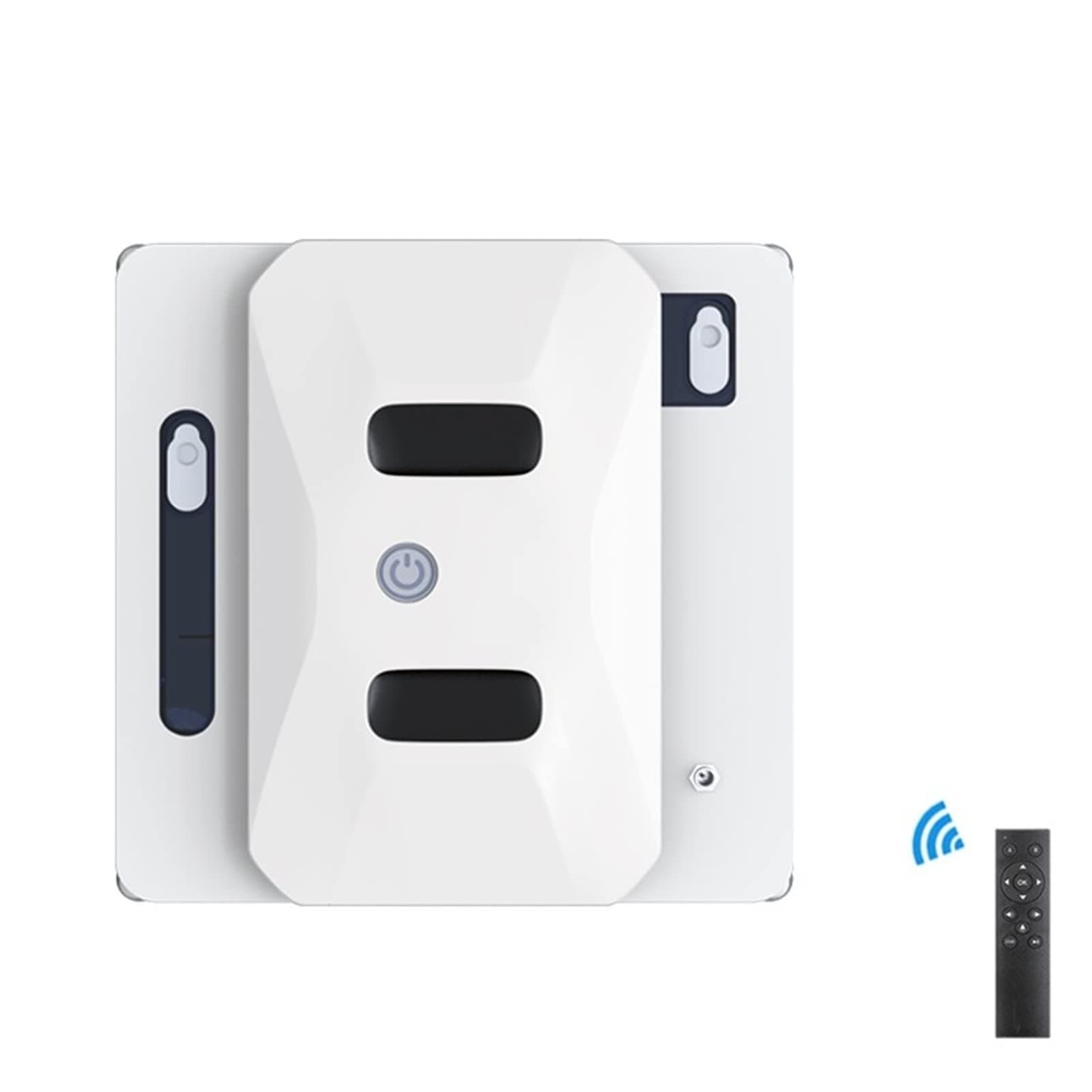 TINTAG Smart Cleanning Robot W-S3S Window Cleaning Robot APP&Remote Control Smart Automatic Bilateral Water Spray Square Vacuum Cleaner Window Robot for Outdoor/Indoor Windows Table Tile Ceiling (