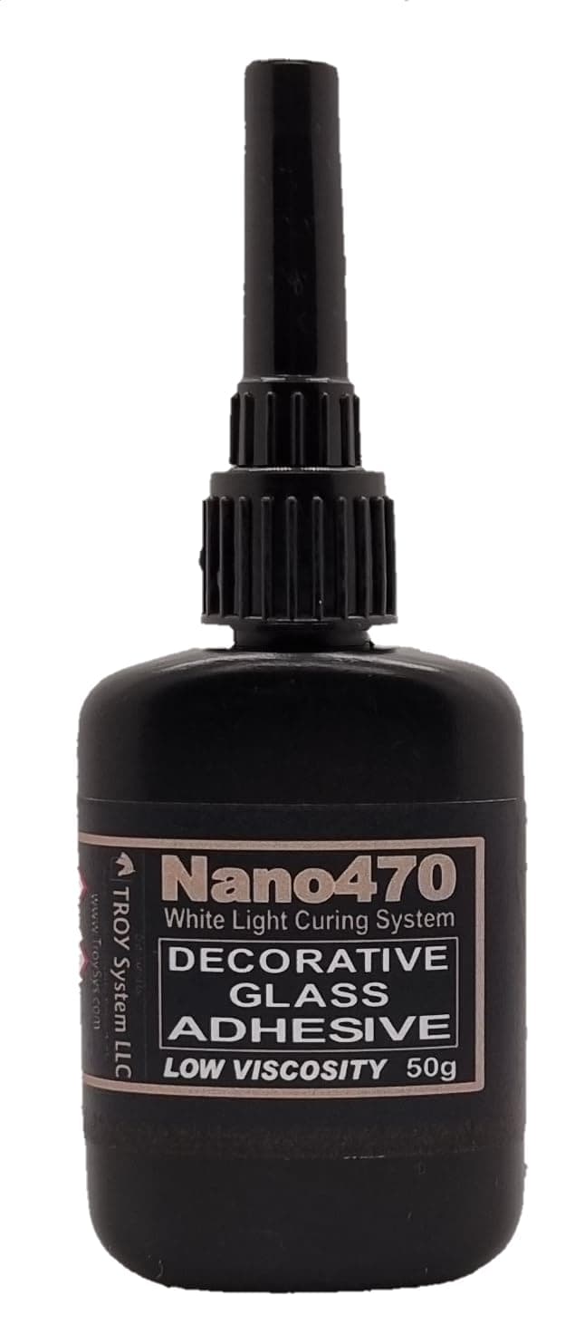 Nano 470. Clear Glue, 50g (Pack of 1) - Super Strength - Fast Setting for Projects and Repairs, Glass and Metal - Decorative