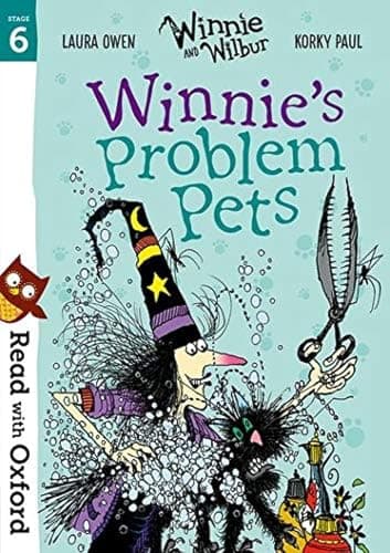 Read With Oxford Stage 6: Winnie and Wilbur 6 Books Collection Set By Laura Owen (Winnie's Problem Pets, Animal Antics, Warbling Winnie, Party Time, Go Winnie Go!, Outdoor Fun)
