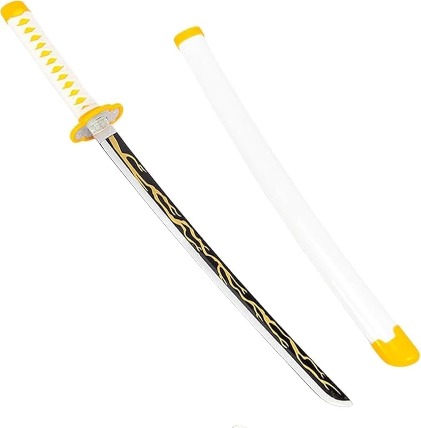 Demon Slayer Wood Sword Cosplay Prop Weapon Anime Wooden Sword