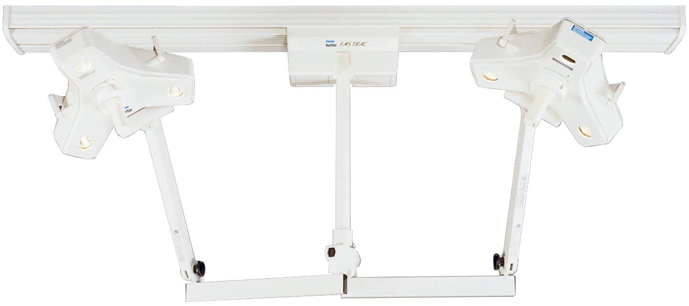 PHILIPSBurton OP216DT Outpatient II Fastrac Mount, Dual Head and Single Trolley, 120V Model