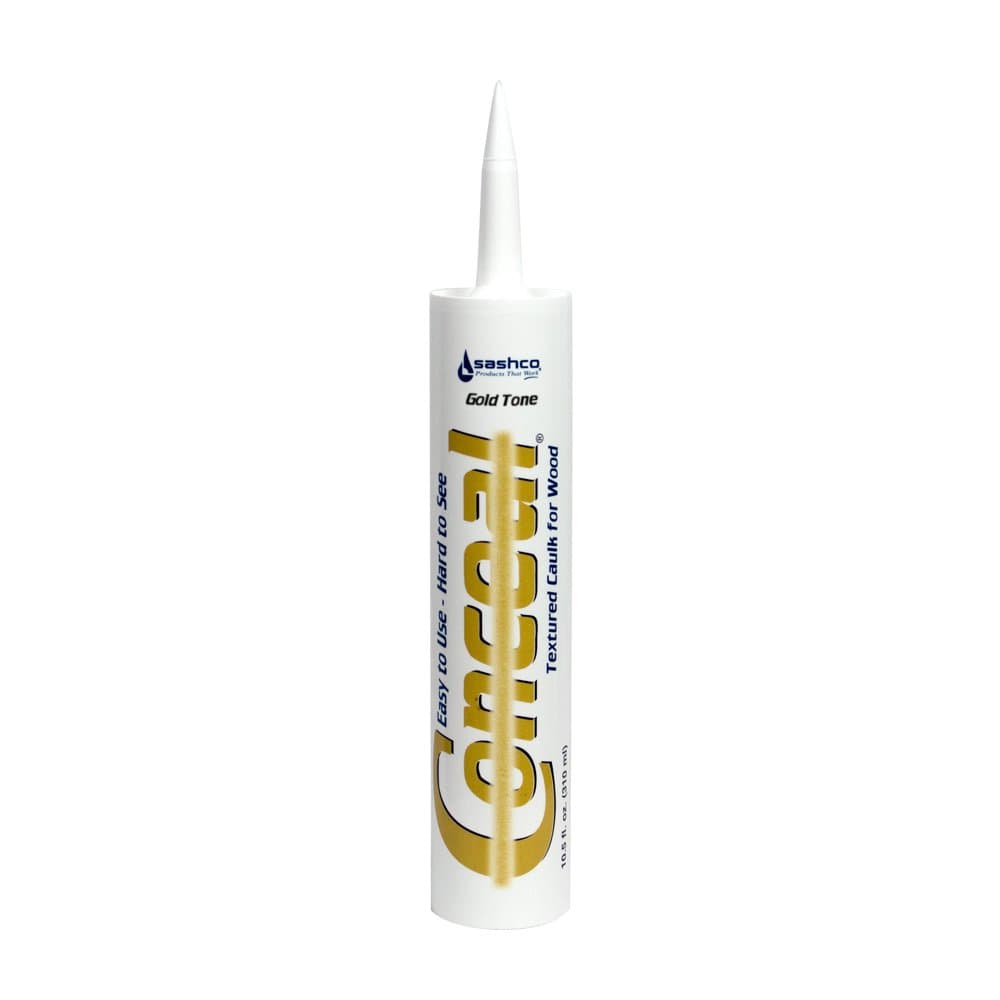 Conceal 10.5 oz textured caulk Gold Tone (Warm Honey)
