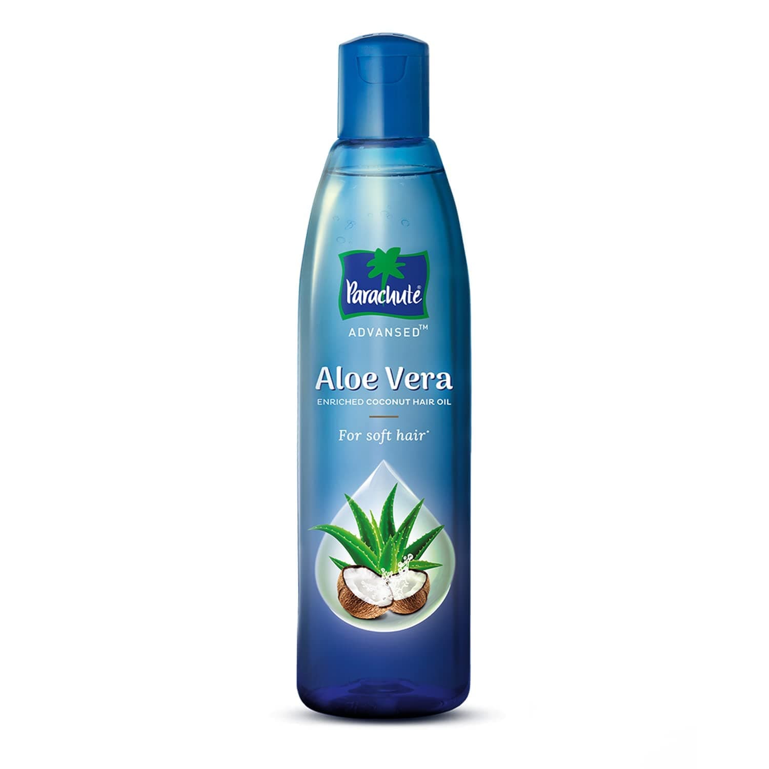 Parachute Advansed Aloe Vera Enriched Coconut Hair Oil | For Strong, Soft & Silky Hair| Deep Nourishment & Conditioning| All hair Types| 8.4 Fl.oz., Indian Hair Oil