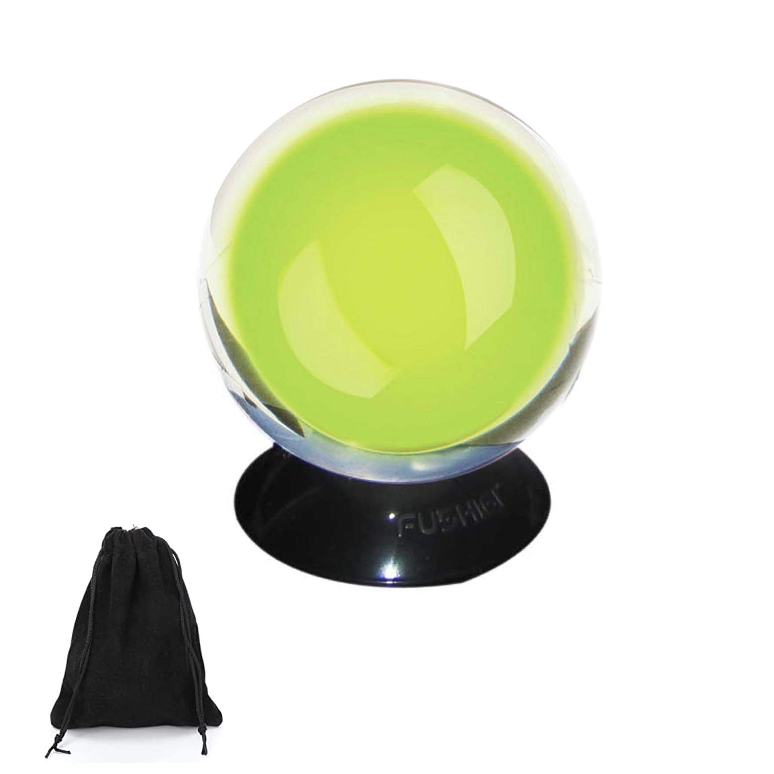 75mm Fushigi Glow in The Dark Ball, 3" Professional Contact Juggling Novelty Floating Sphere for Stage Performances