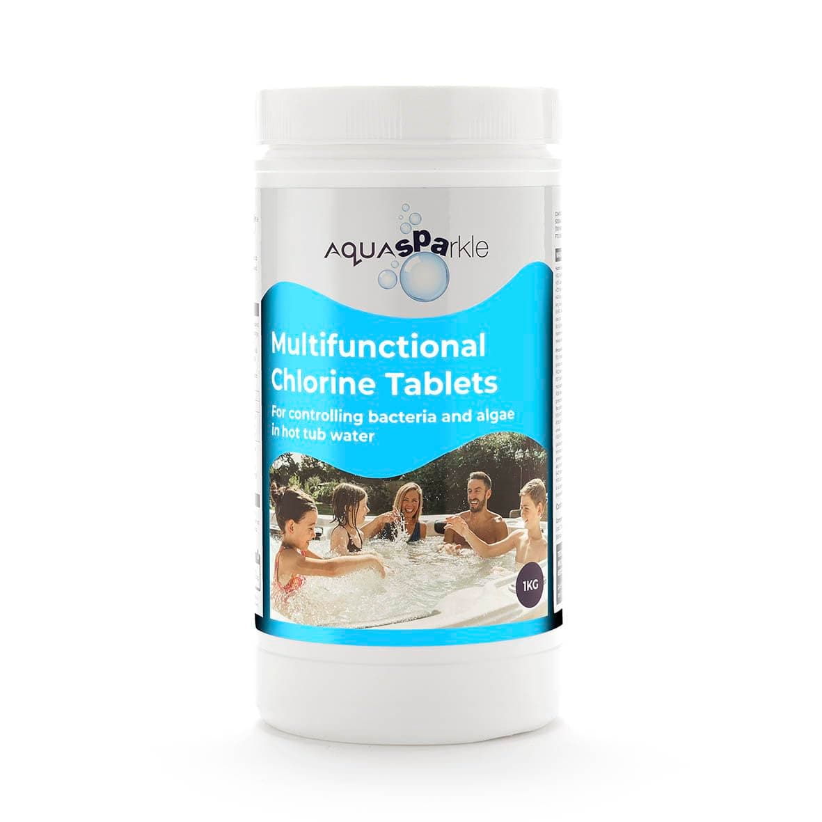 Aqua Sparkle Spa Multifunctional Chlorine 20g Tablets - Tub of 1 Kg