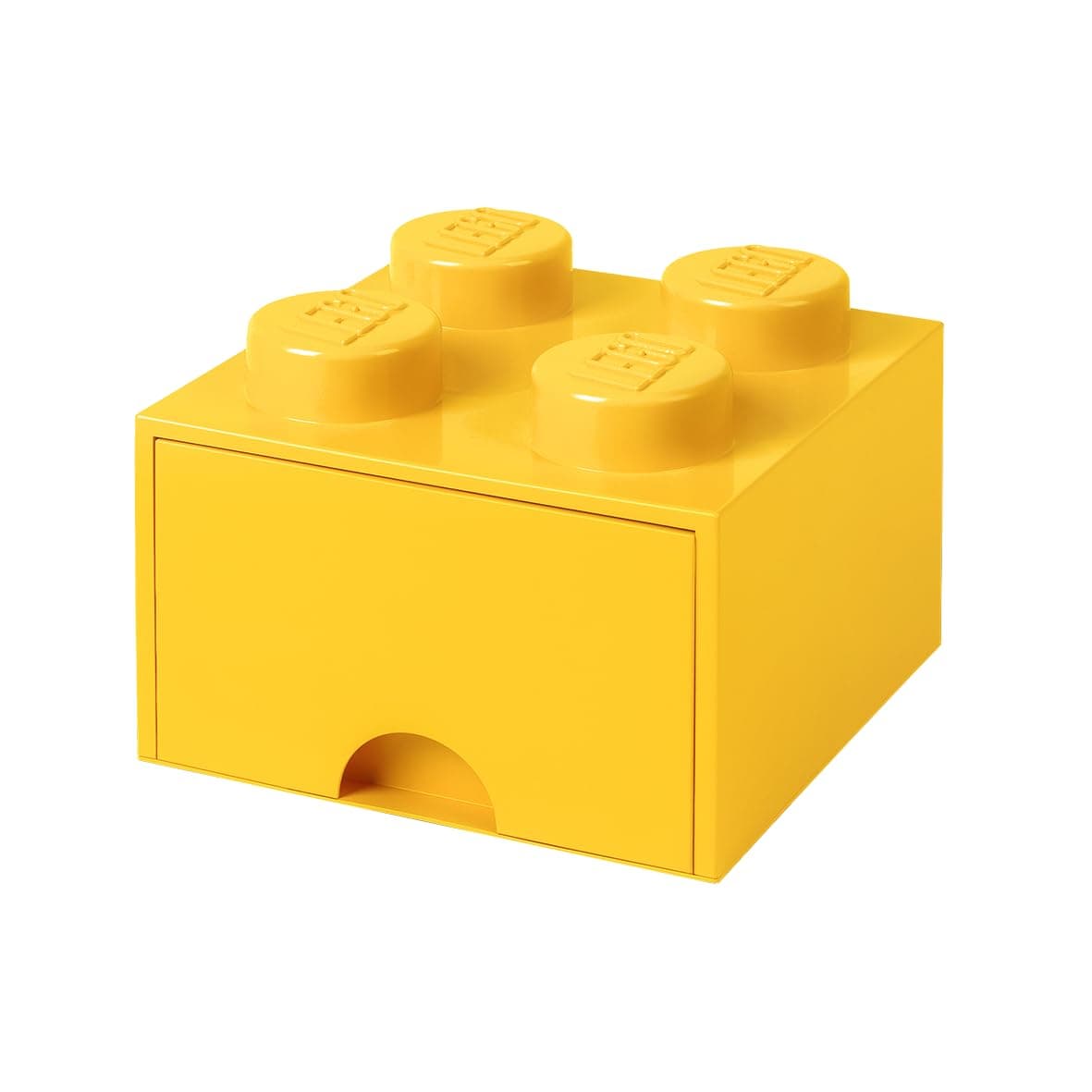 LEGO Brick Drawer - Stackable Storage and Décor - Brick 4, Bright Yellow