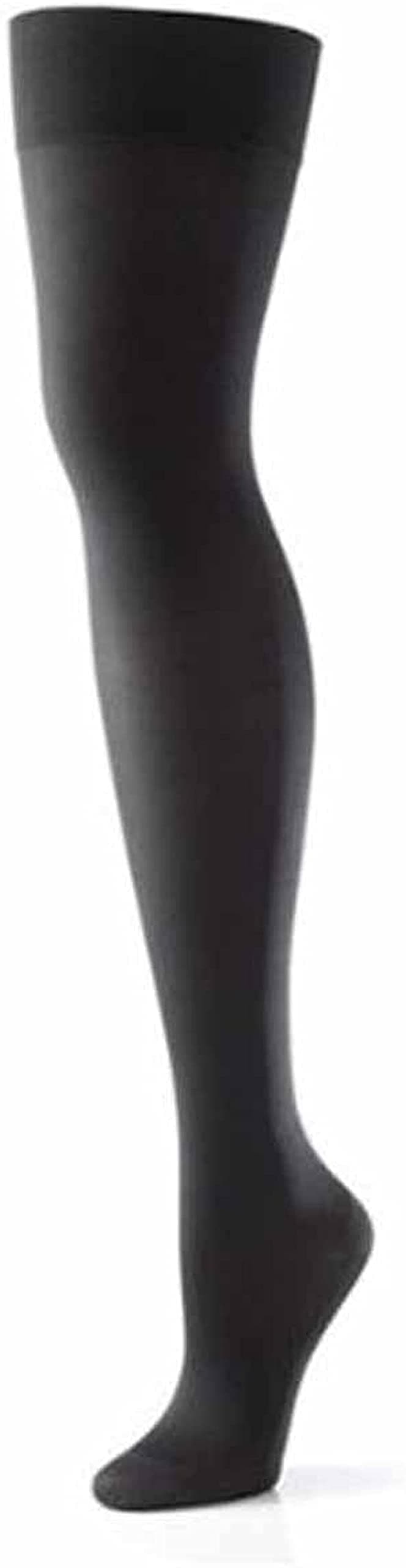 Activa Class2 compression stockings thigh length,closed toe,CHOOSE SIZE&COLOUR … (x large, black)