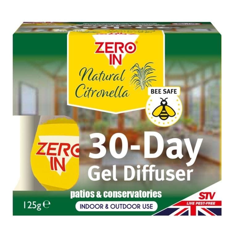STV Zero In Natural Citronella 30-Day Gel Diffuser