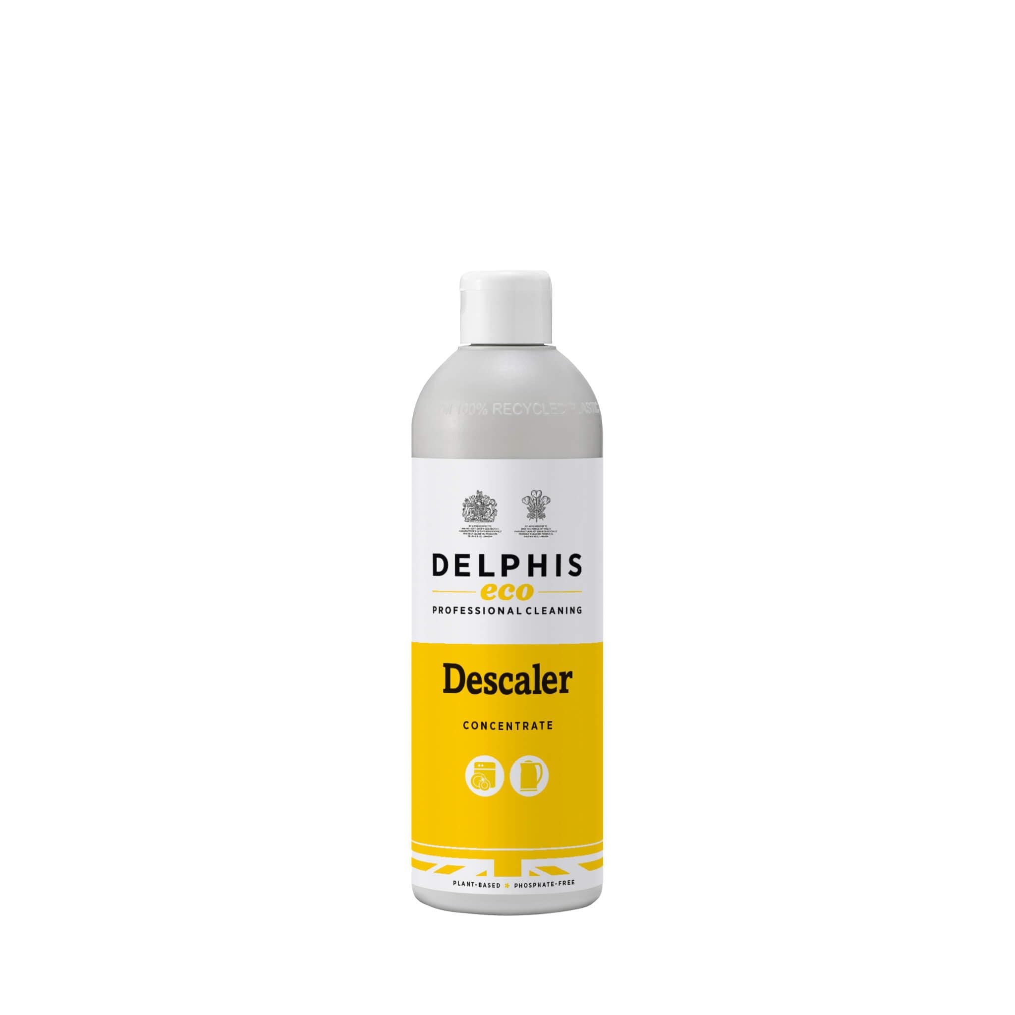Delphis EcoMulti Purpose Descaler - Plant-based, Vegan Descaler, Free from Hydrochloric Acid, Enzymes, Formaldehyde, VOCs and APEs, 500 ml