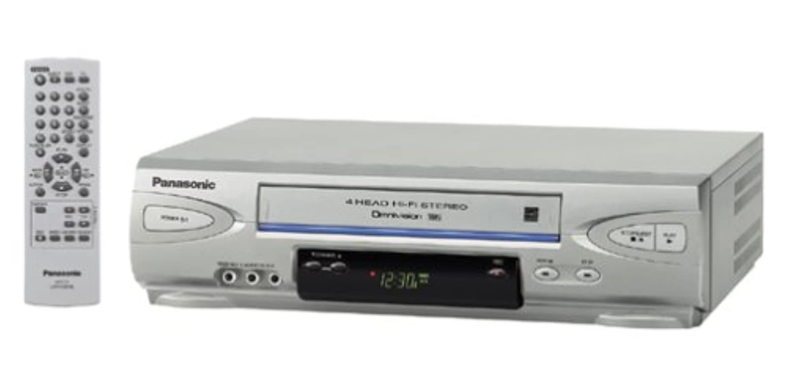 パナソニック(Panasonic) 4ヘッド Hi-Fi VCR、シルバー PV-V4524S