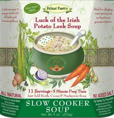 Delicae Gourmet Luck of the Irish Potato Bacon Soup