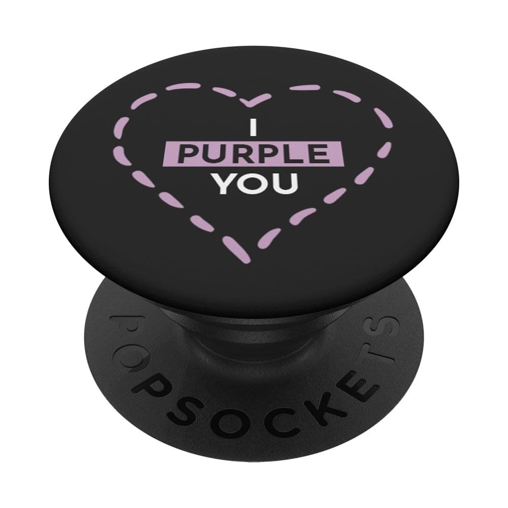 I Purple You Phone Grip Design for Kpop Fans PopSockets Adhesive PopGrip