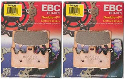 EBC Double-H Sintered Metal Brake Pads FA630HH (2 Packs - Enough 2 Rotors)