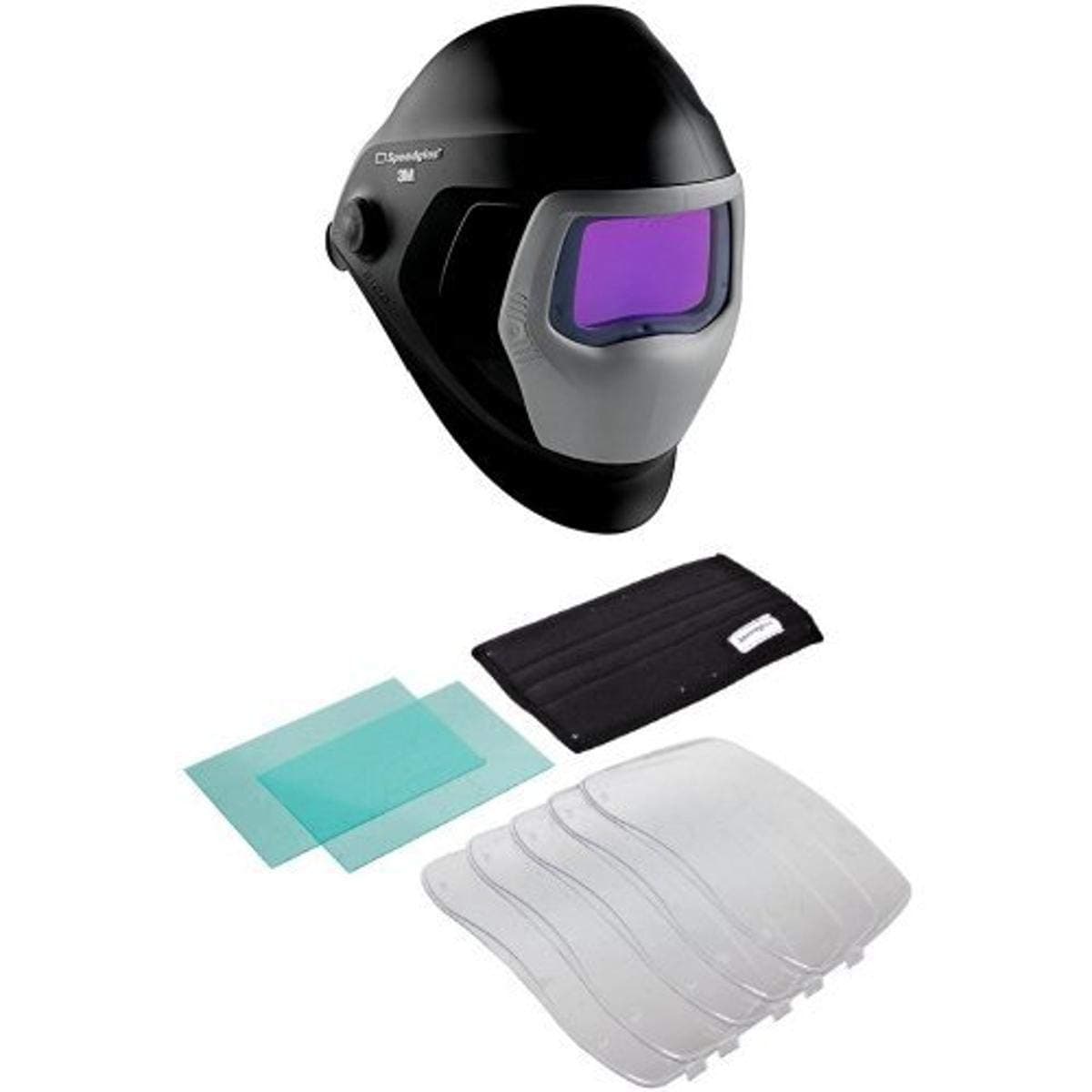 3M Speedglas Welding Helmet 9100, 06-0100-30iSW, with Auto-Darkening Filter 9100XXi & 3M Speedglas Starter Kit 9100XX, Welding Safety 06-0201-30