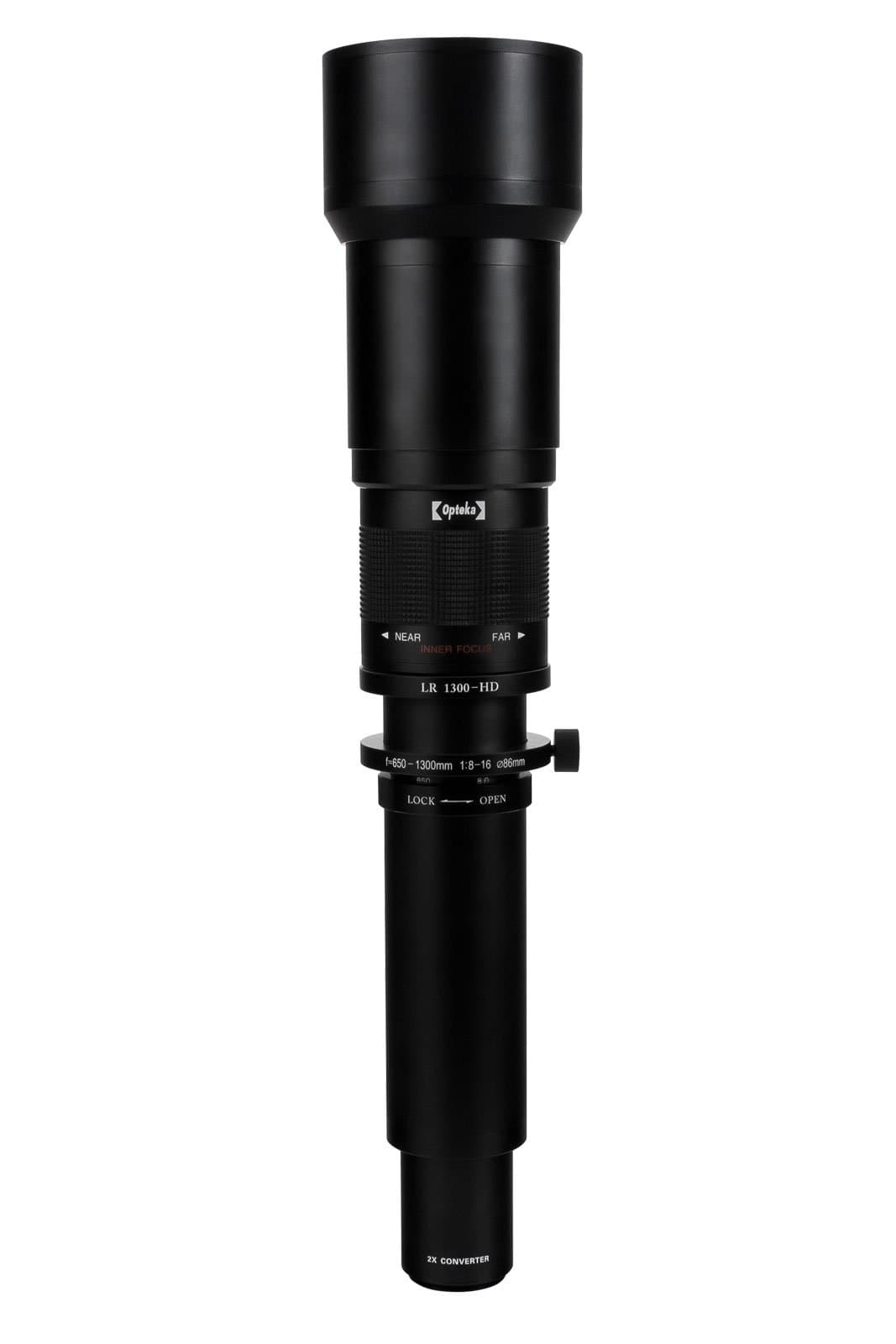 Opteka 650-2600mm High Definition Telephoto Zoom Lens for Olympus EVOLT E-5, E-520, E-510, E-500, E-450, E-420, E-410, E-400, E-330 and E-300 Digital SLR Cameras