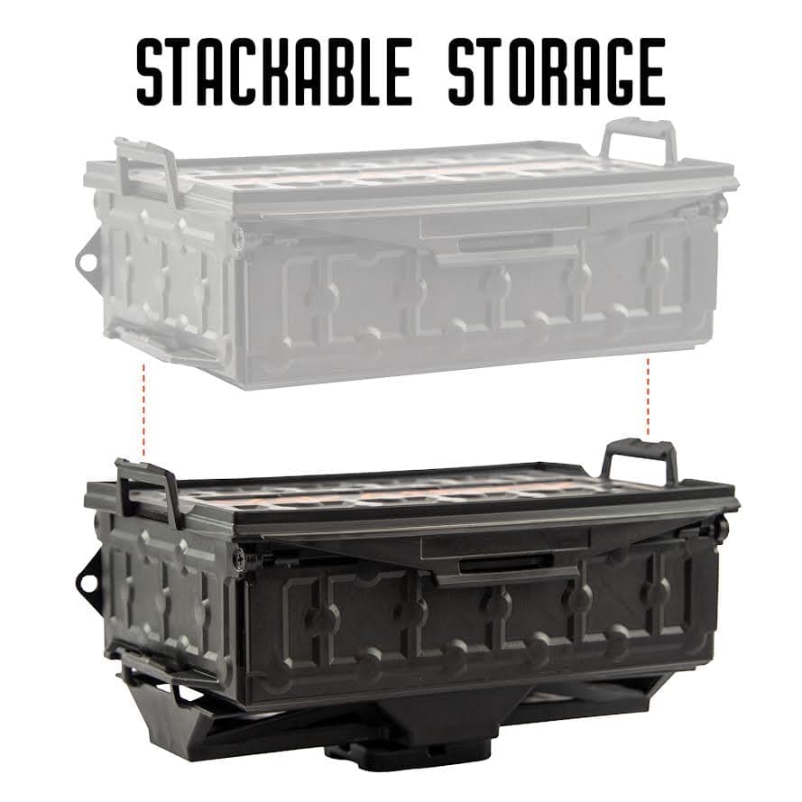 YakAttack TracPak Stacking Fishing Gear Storage Box System | Kayak Fishing Accessories