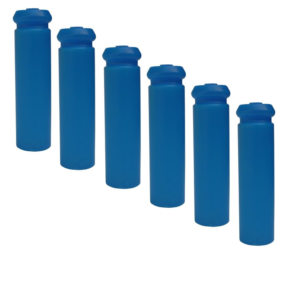 myColdCup Water Bottle Ice Pack, Reusable Ice Stick. BPA-free. Won't Dilute Drinks. Convenient and Durable. Set of 6 (2oz)