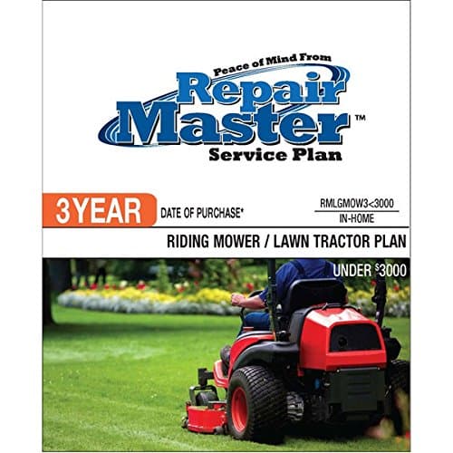 Repair Master 3-Yr Date of Purchase Riding Mower/Tractor - Under $3000