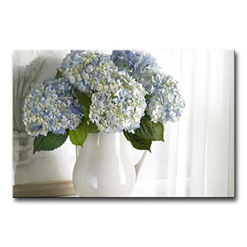 So Crazy Art Wall Art Painting Hydrangea In White Vase Pictures Prints On Canvas Flower The Picture Decor Oil For Home Modern Decoration Print For Girls Room