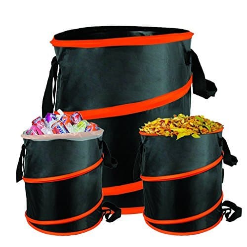 The Elixir Deco 10 Gallon Pop-up Gardening Bag Garden Spring Bucket for Year/Lawn Leaf Trash Container by The Elixir Deco
