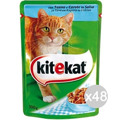 Set 48 KITEKAT Envelope Cat 100 Tuna Food For Cats