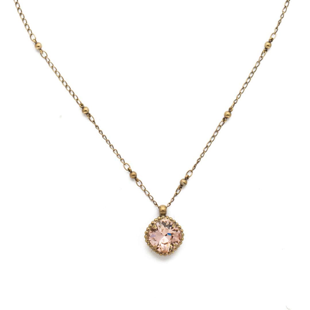 SorrelliEssentials Cushion-Cut Solitaire Pendant Necklace