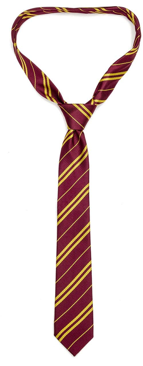 Funnlot Cosplay Hand-Make Necktie for Harry Costume Accessory for Christmas Party Easter Day (Burgundy)