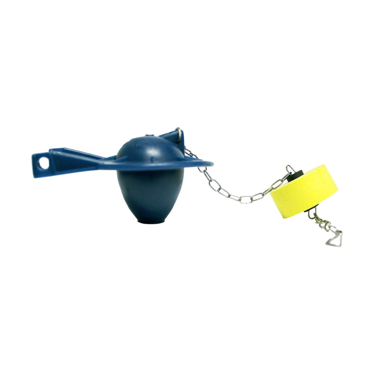 Korky 65BP Toilet Flapper for Briggs Vacuity Toilet Repairs and Replacement, Blue and Yellow