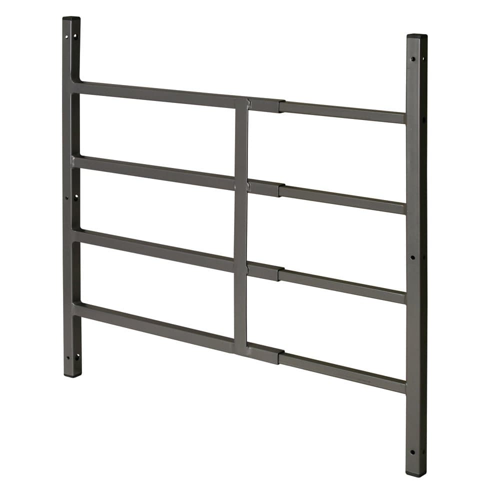 Defender Security SEGAL S 4762 Fixed Window Guard, 14-Inch - 22-Inch x 2-Inch, 4-Bar, Adjustable Width, Non-Egress, Painted Bronze, Pack of 1