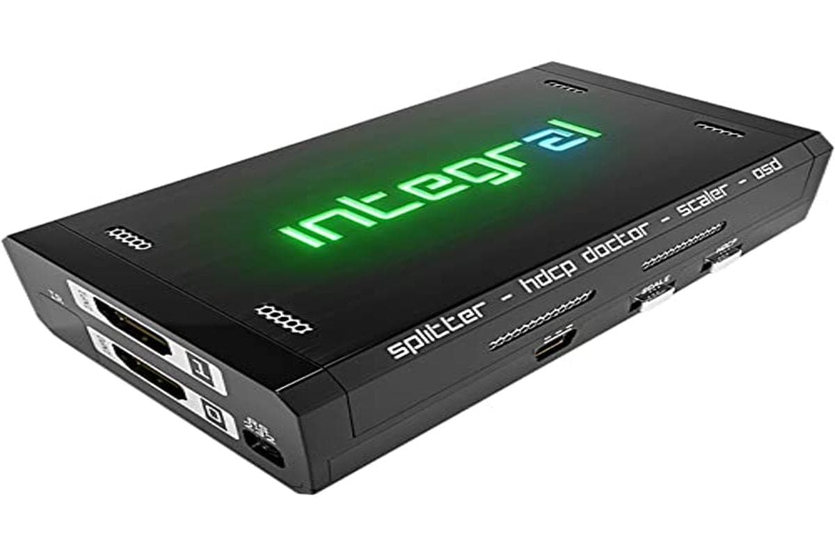 Integral 2 4K HDR Splitter HDMI Audio Extractor Supports Two Inputs