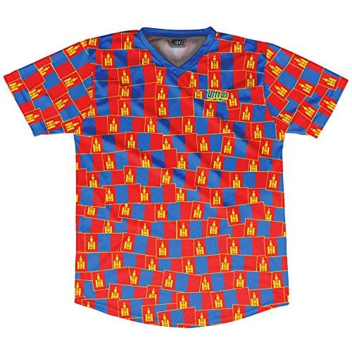 UltrasMongolia Party Flags Soccer Jersey