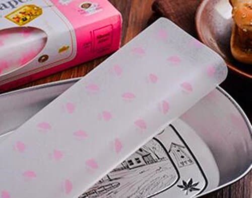 Sandwich wrapping paper 50 sheets Burger wax paper package Food anti-oil paper Baking nougat oil paper Donut paper bag (【Cake】 pattern)