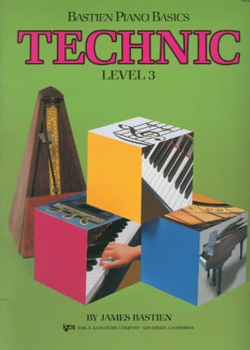 BASTIEN - Tecnica Nivel 3º (Technic) para Piano WP218 Paperback – January 1, 2005