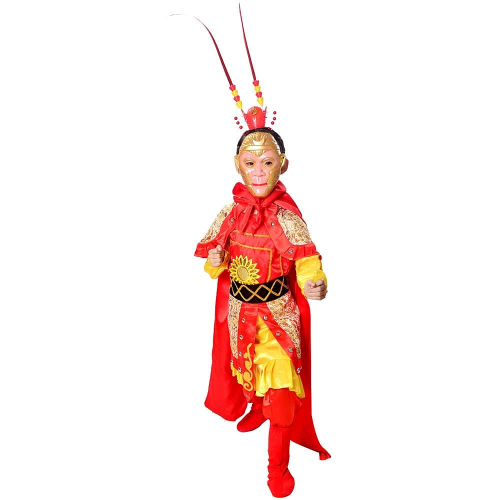 Children's Sun Wukong clothes, Journey to the West Monkey King costumes, 110cm-180cm full set of children's adult role-playing costumes
