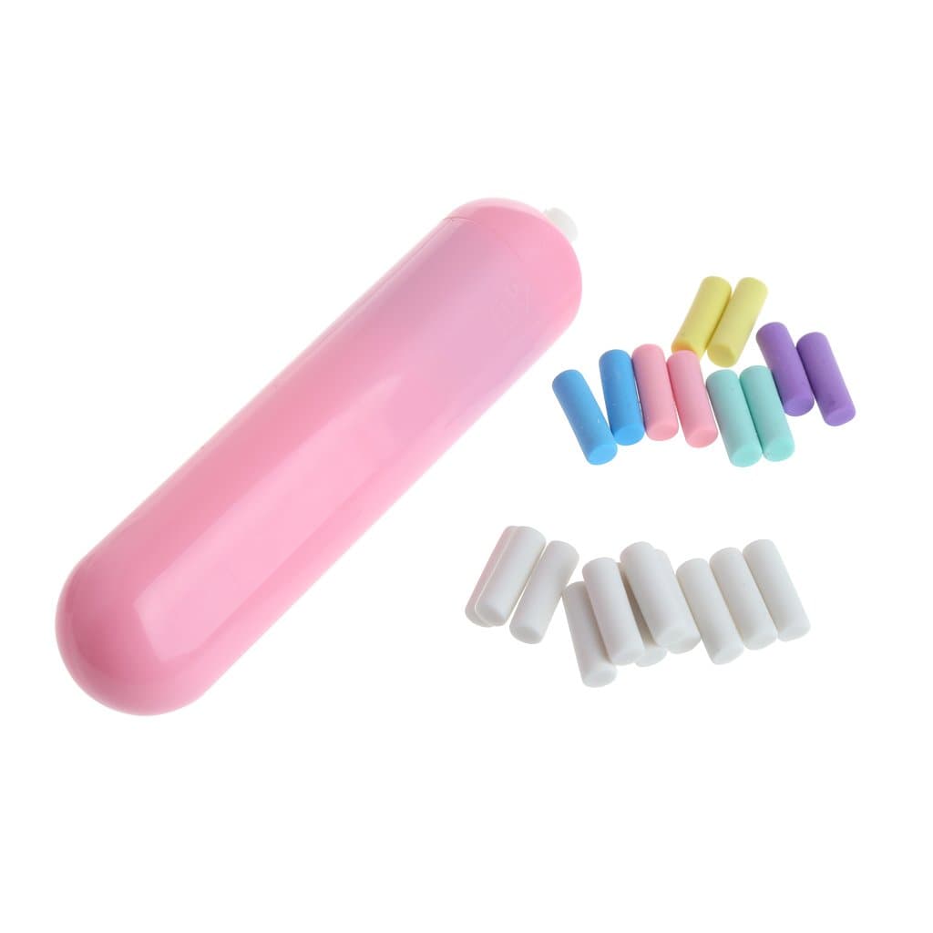 SELFON Handy Electric Eraser Set Battery Operated with 20 Refills Stationery School Gift